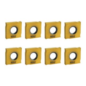 8 Insertos De Carburo 335.19-1102-M08 F40M Seco