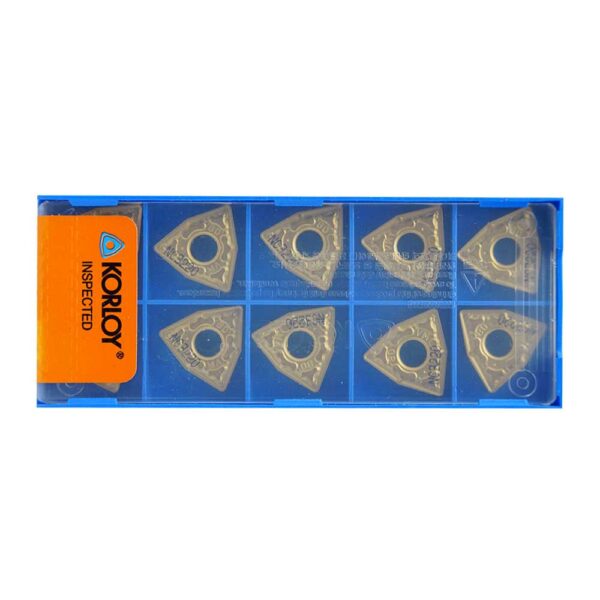 10 Insertos WNMG-VM 080408-432 NC3220 Korloy - Imagen 4