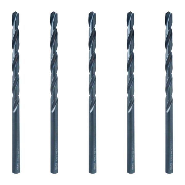 5 Brocas HSS 5/16" X 4" X 6-3/8" Nachi