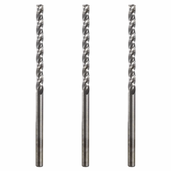 3 Brocas De Carburo 7/64" X 1-1/4" X 2-1/4" Fullerton