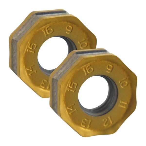 2 Insertos De Carburo Onmu050410Antn-M10 F40M Seco
