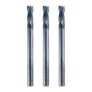 3 Cortadores De Carburo 4 mm X 8 mm X 50 mm 4F FC-18 Fullerton