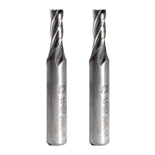 2 Cortadores Hss 1/4 X 5/8 X 2-7/16 4F Niagara