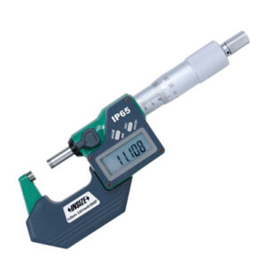 Micrómetro Digital De Exteriores De 0-25 mm/0-1 Pulgadas Insize